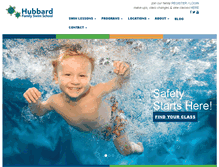 Tablet Screenshot of hubbardswim.com